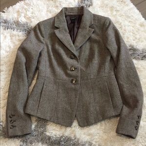 Ann Taylor lined wool blazer